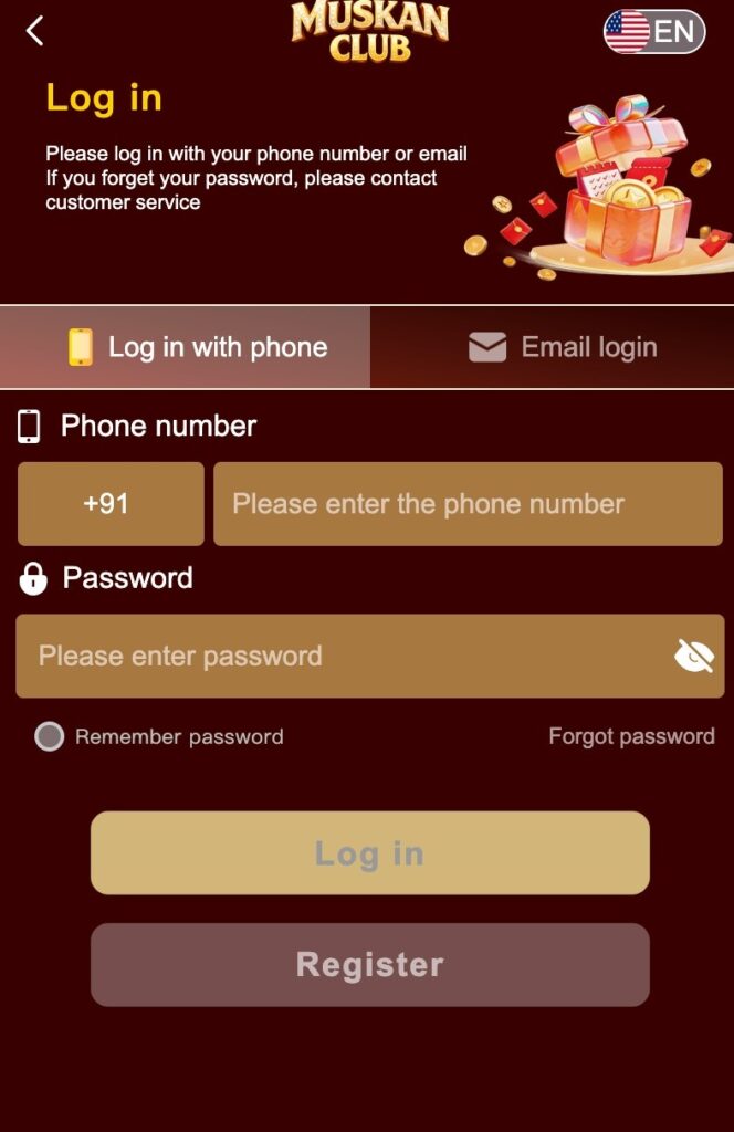 muskan club login